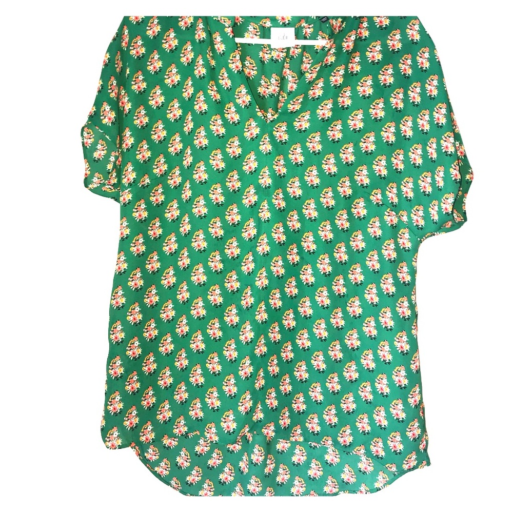 Cabi Green Blouse
